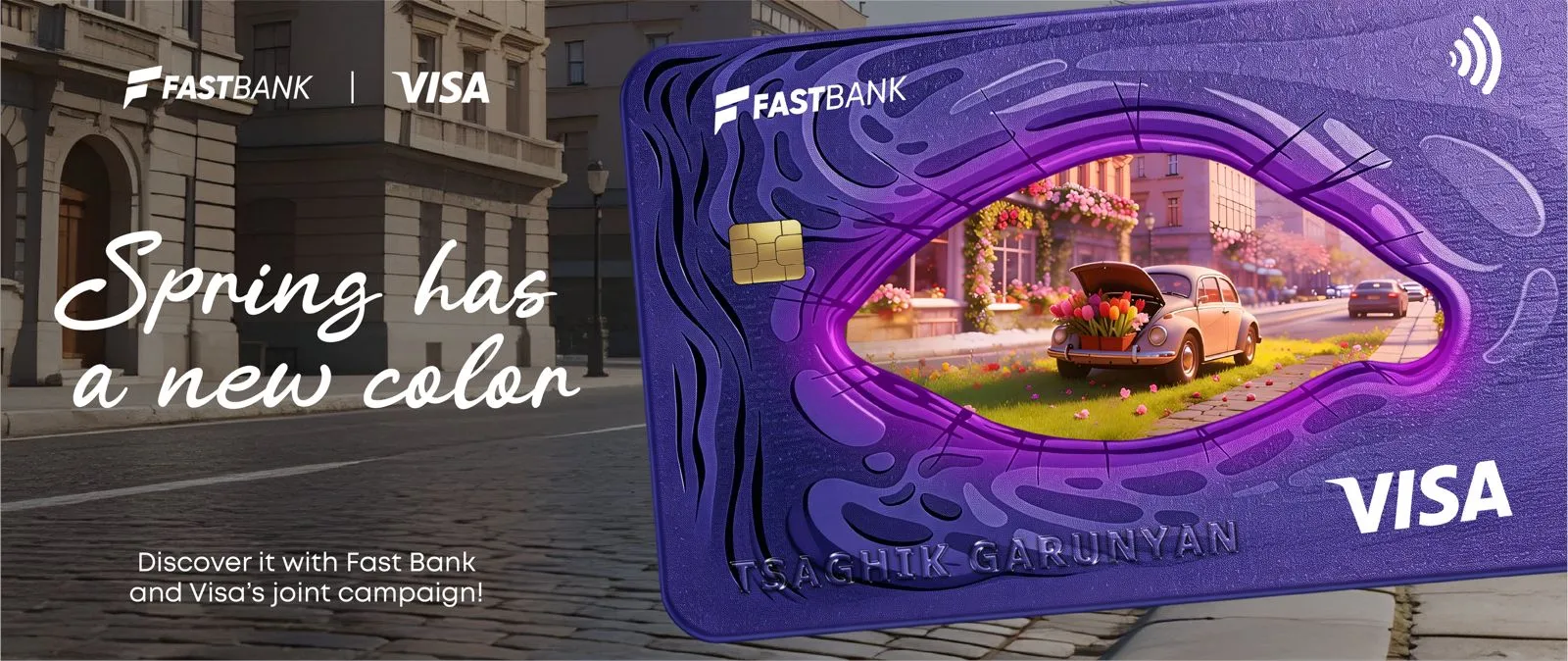 Fast Bank Launches Spring Giveaway for VisaAkn Cards
